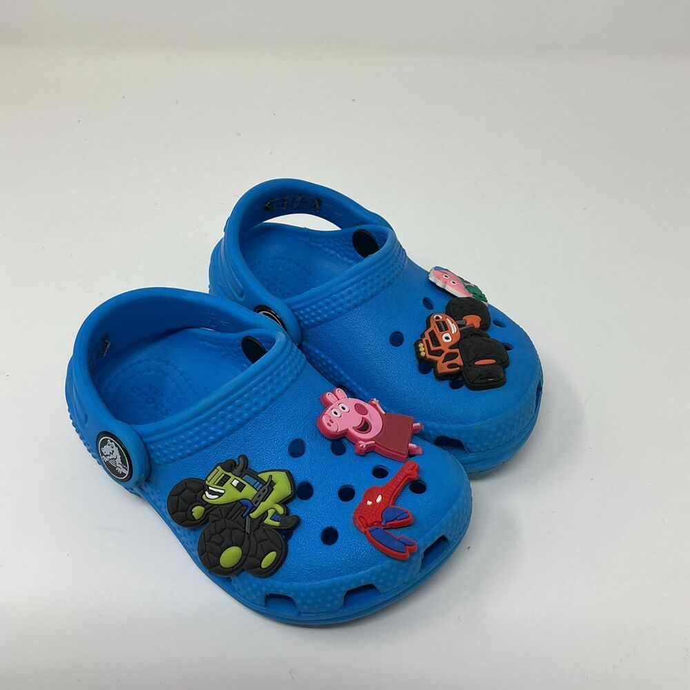 Toddler Crocs Classic Clog Unisex Color Elite Blue C5 Toddler Size 6